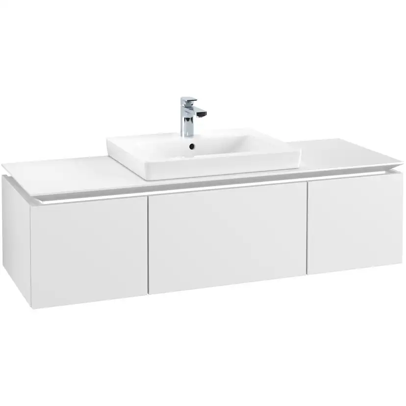 Tvättställsskåp Villeroy & Boch Legato Kompakt med 3 Lådor för Tvättställ