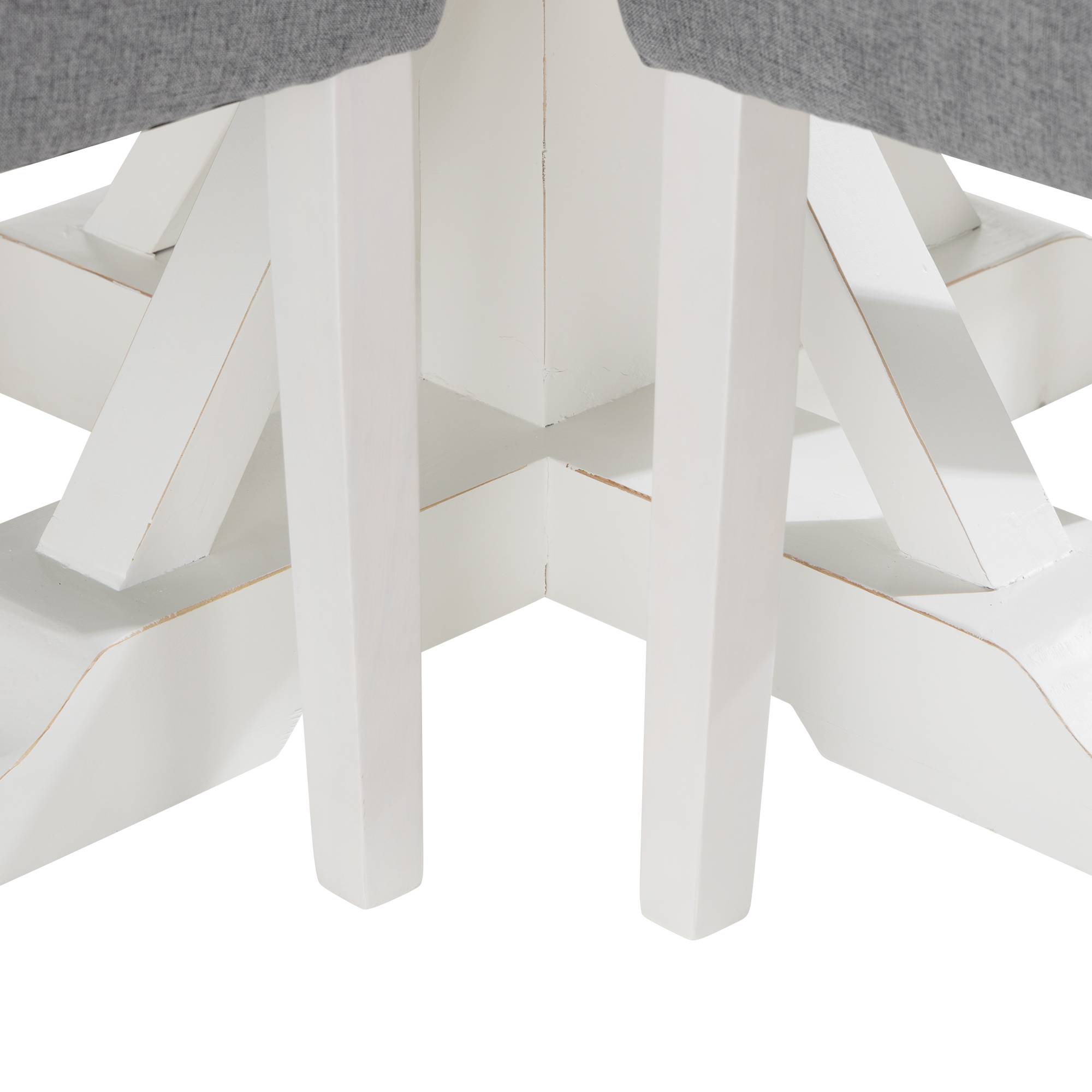 Matgrupp Basic Home Lyon Runt Matbord 120 cm med 4 Stormon Matstol