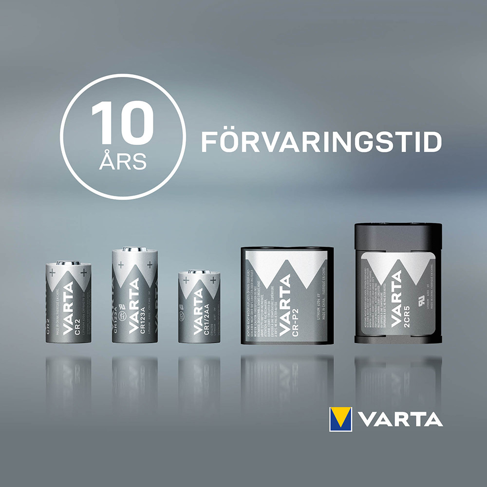 Batteri VARTA Litium CR2 1-Pack