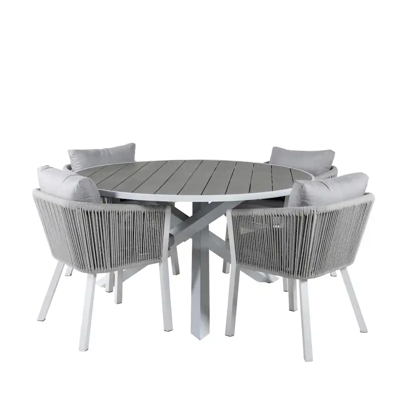 Matgrupp Venture Home Pincy med 4 Virya Matstolar