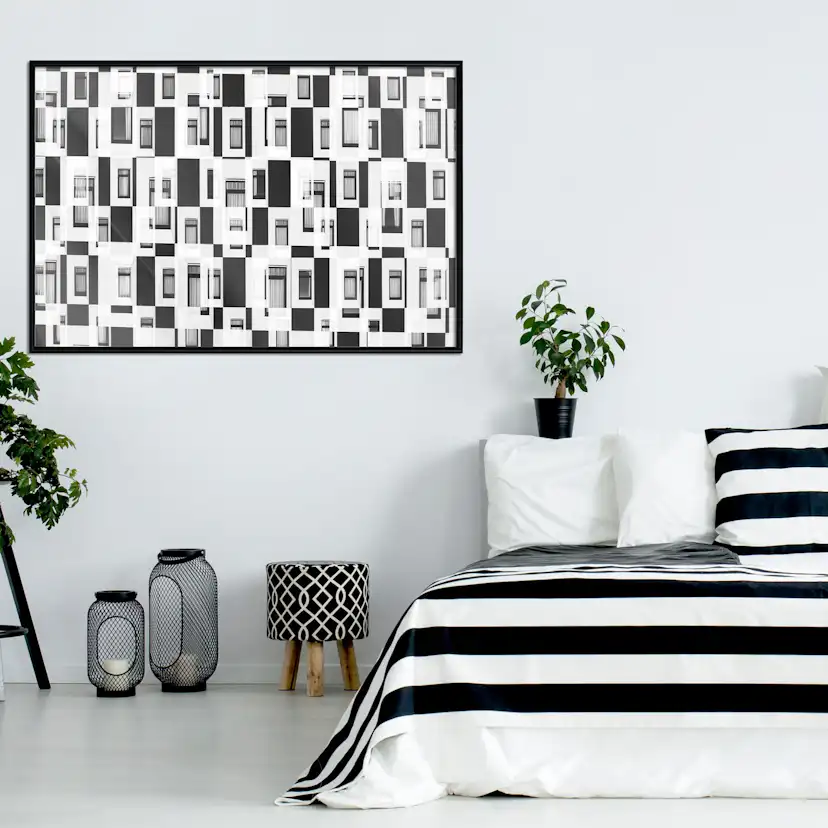 Poster Artgeist Affisch Abstract Windows