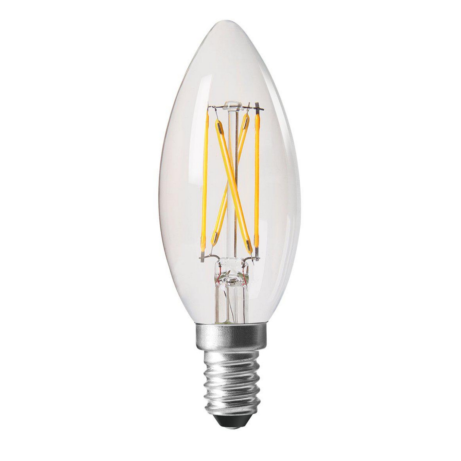 LED-lampa PR Home Shine Filament Kron Clear 45 mm 4 W