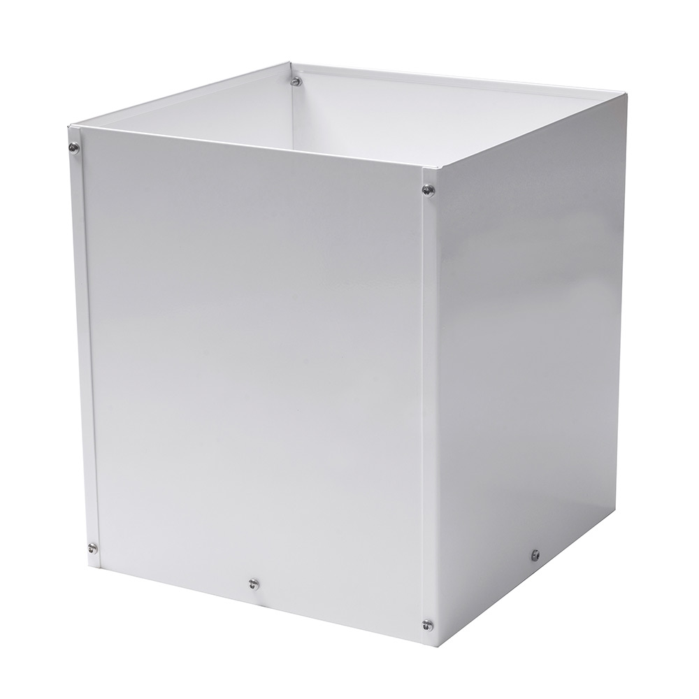 Vit kruka 40x40x45 cm 40x40x45 cm, vit