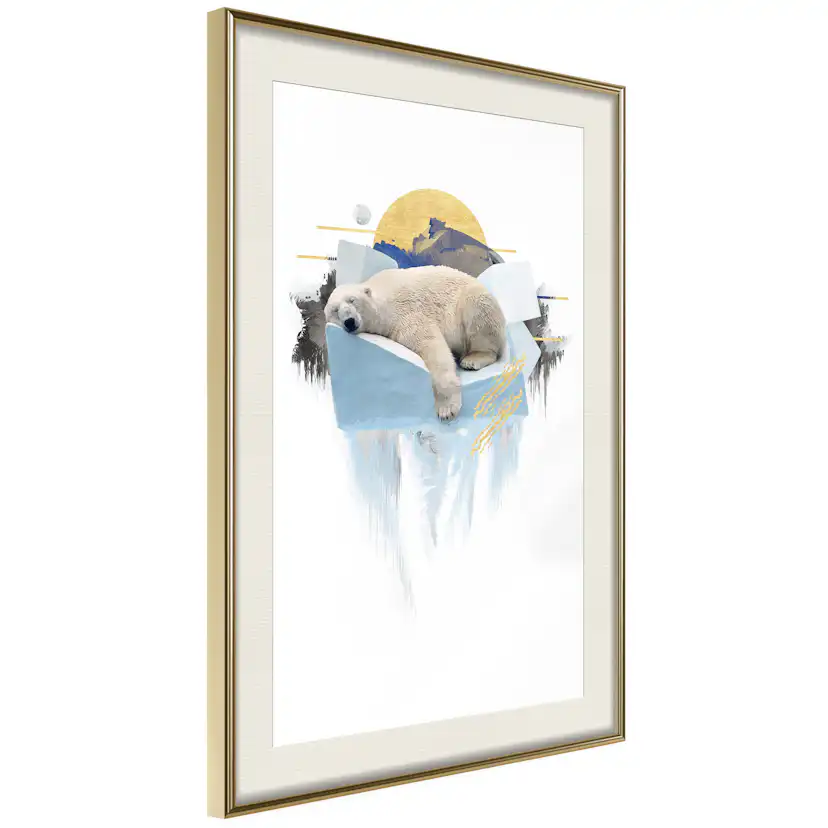 Poster Artgeist Affisch Polar Bear