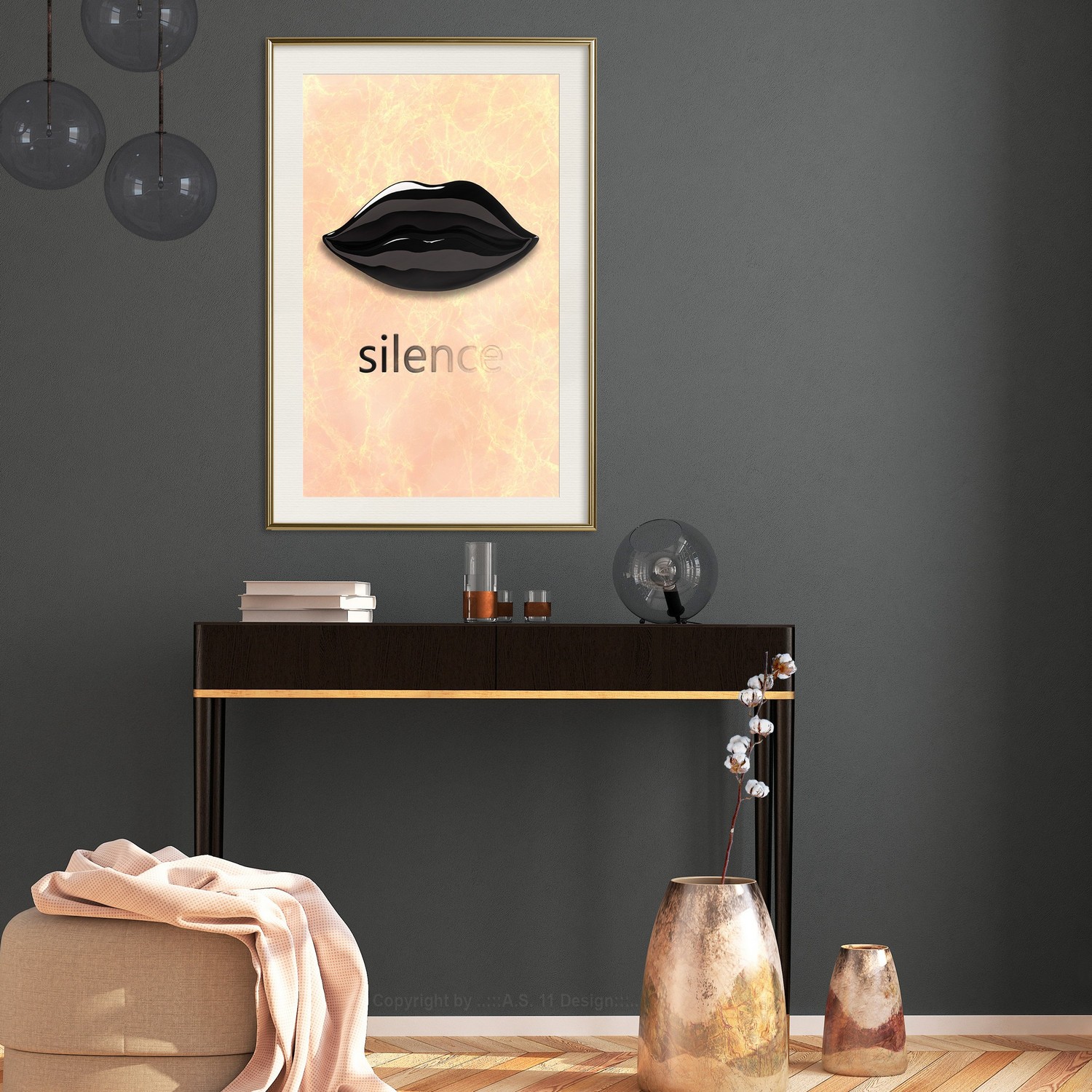 Poster Artgeist Affisch Sweet Silence