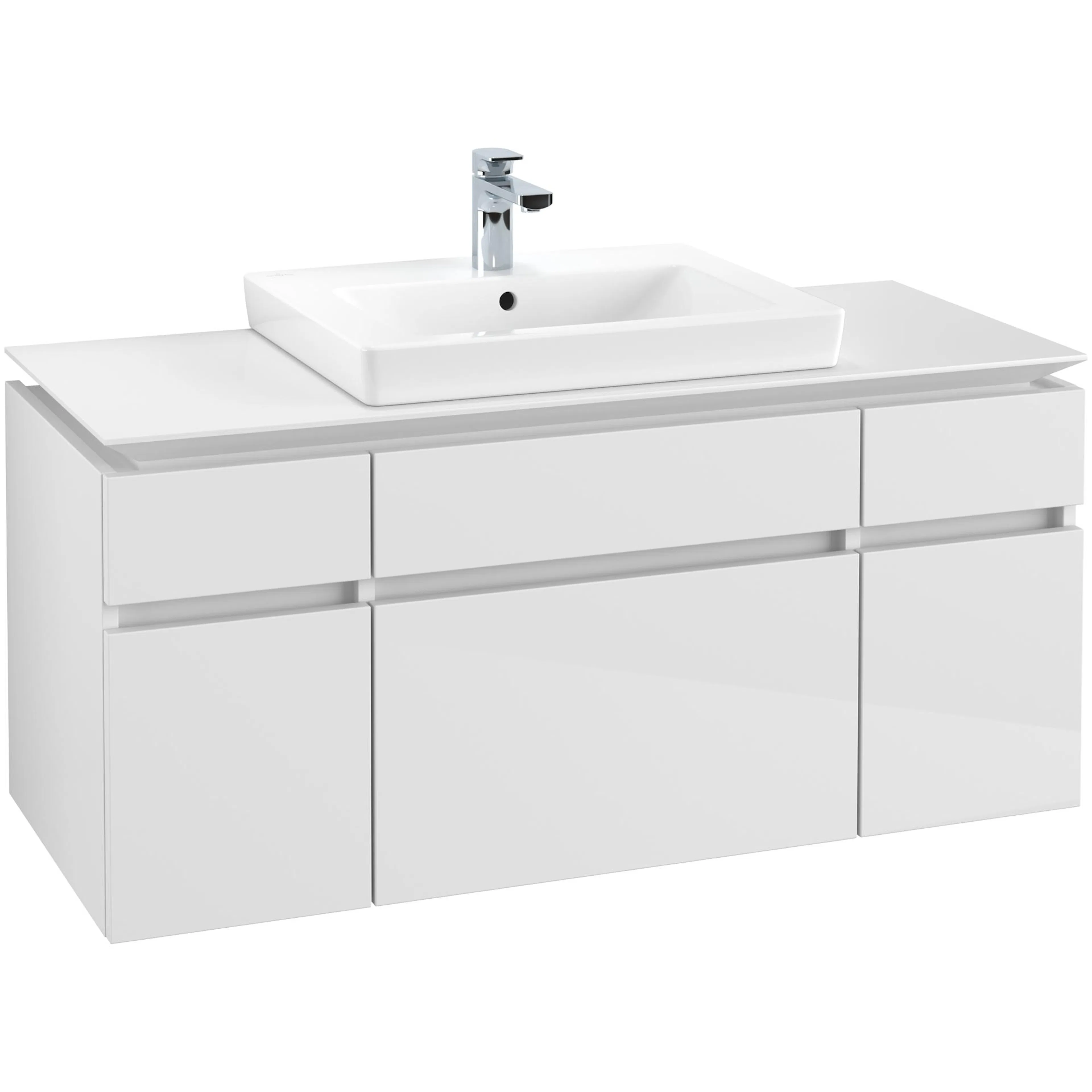 Tvättställsskåp Villeroy & Boch Legato med 5 Lådor för Tvättställ