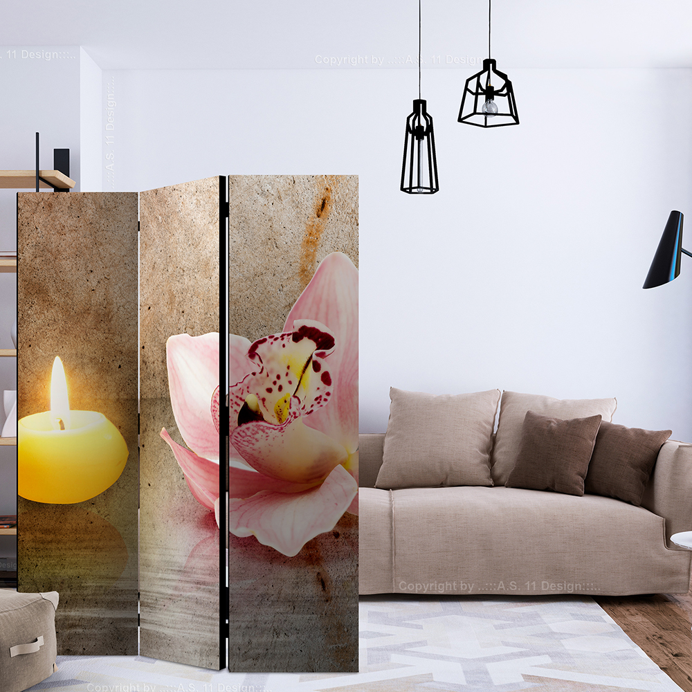 Rumsavdelare Skärmvägg Arkiio Romantic Evening 135x172 cm