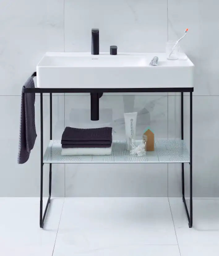 Benställning Duravit DuraSquare Golvstående till Tvättställ