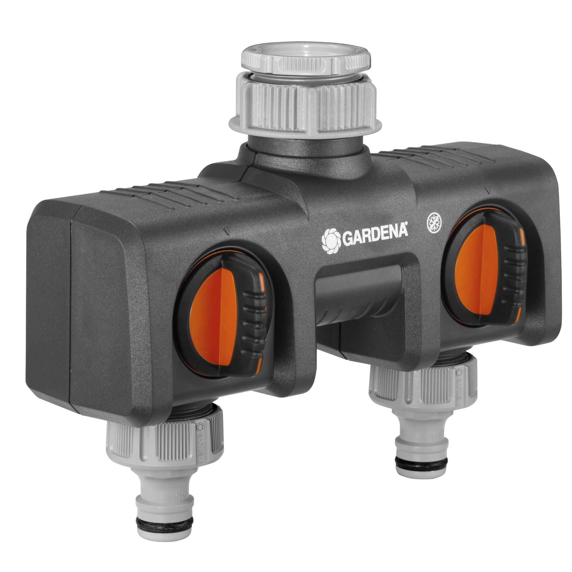 Bevattningspaket Gardena Slangbox L 25 m Turkos Med Vattenspridare & Sprinklerpistol