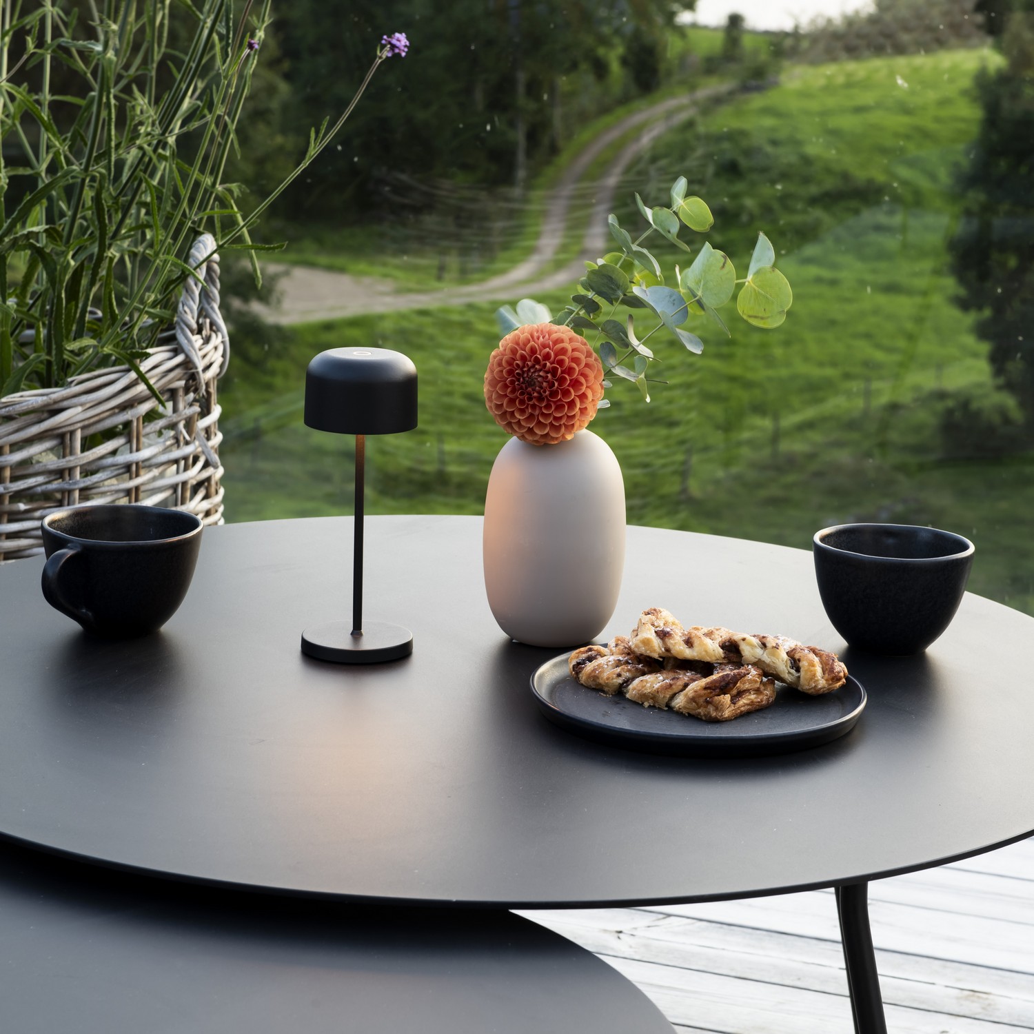 Bordslampa Gnosjö Konstsmide Lille Mini USB