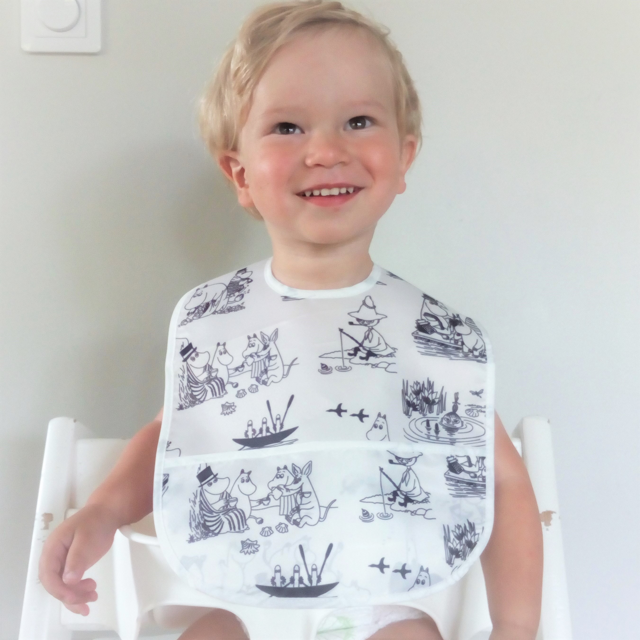 Haklapp Rätt Start Mumin Med Ficka Skärgård