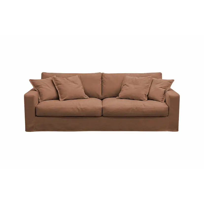 Soffa Scandinavian Choice Valencia Extra Djup 3-sits med Avtagbar och Tvättbar Klädsel
