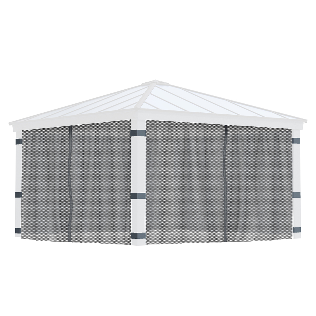 Myggnät Canopia by Palram Set Till Dallas Gazebo 4,3 X 4,3 m