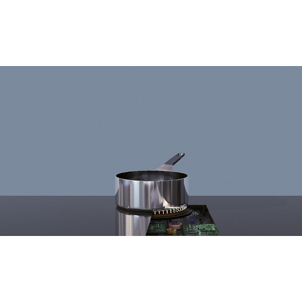 Induktionsspis Electrolux LKI561401W med SteamBake och Inbyggd Termometer - Vit