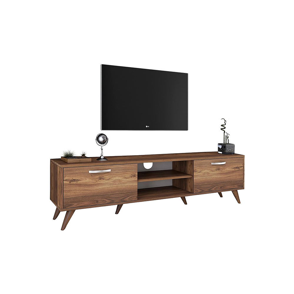 Virkesbo TV-Bänk 180 cm Brun