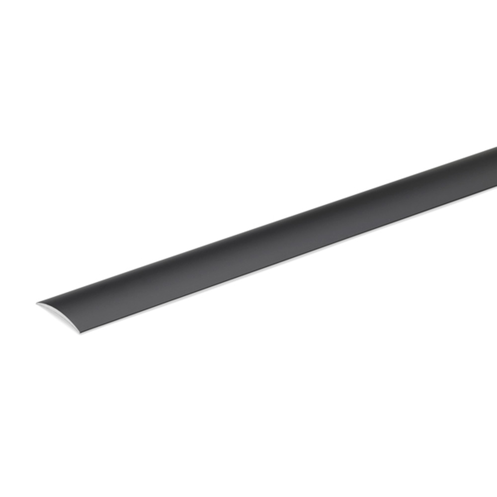 SKARVLIST HABO SA13 MATTSVART 40MM Längd: 2000 mm, Utförande: Mattsvart