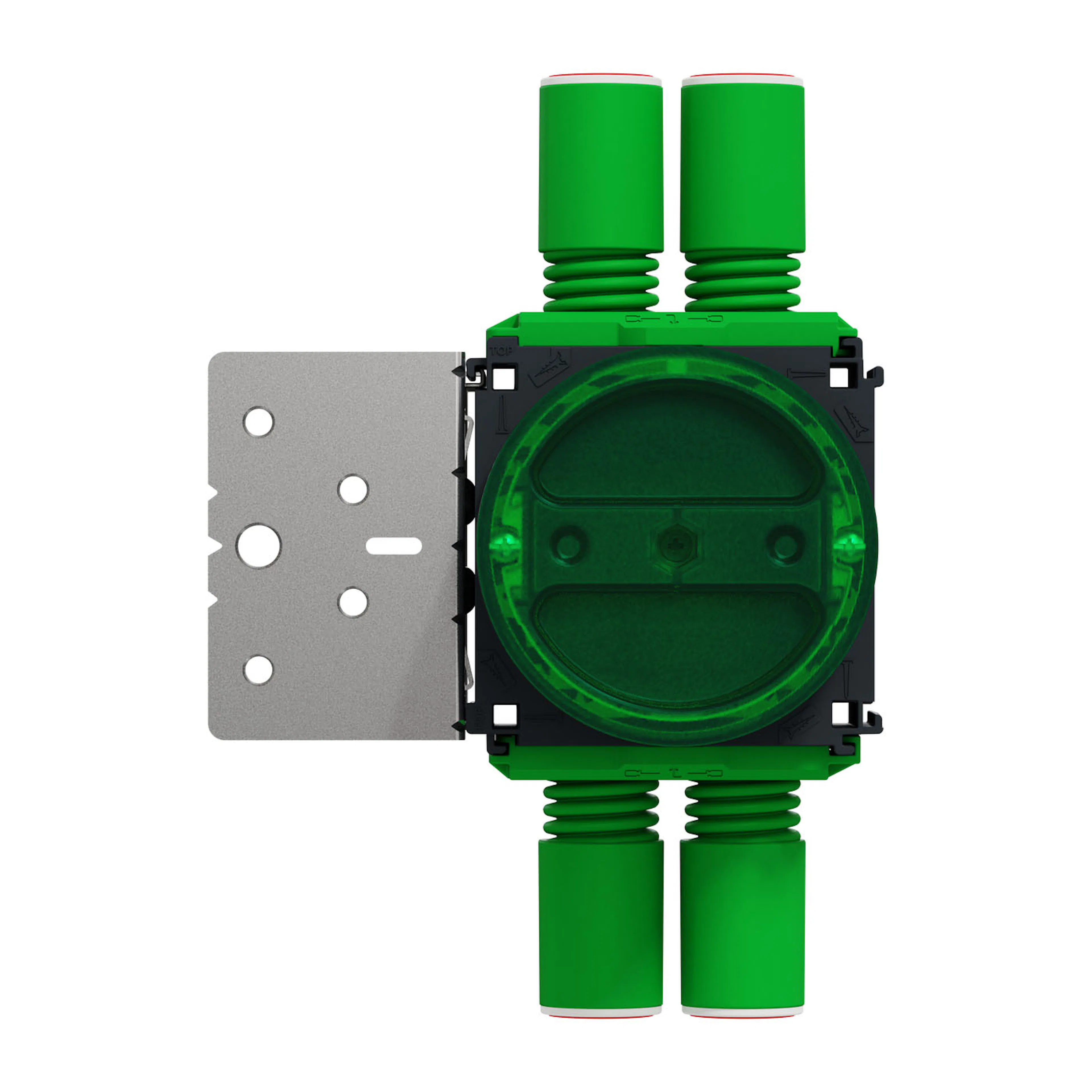 APPARATDOSA 26-39MM 4 STUDS+RF IMT80255 Med regelfäste