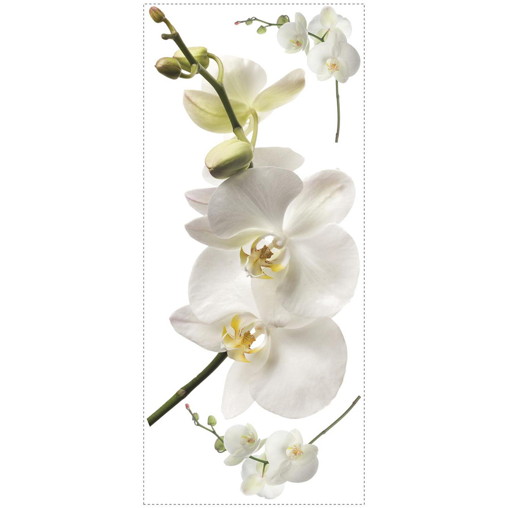 Väggdekor RoomMates White Orchid