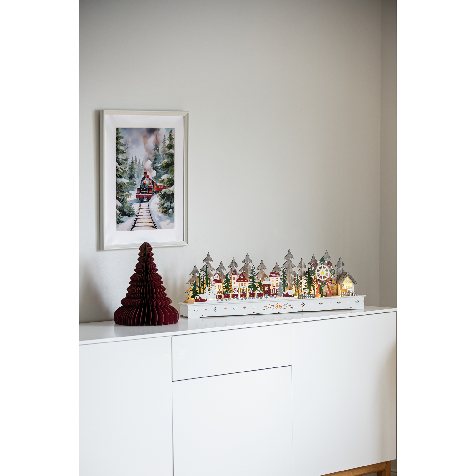 Dekorationsbelysning Gnosjö Konstsmide Tomtebyn LED