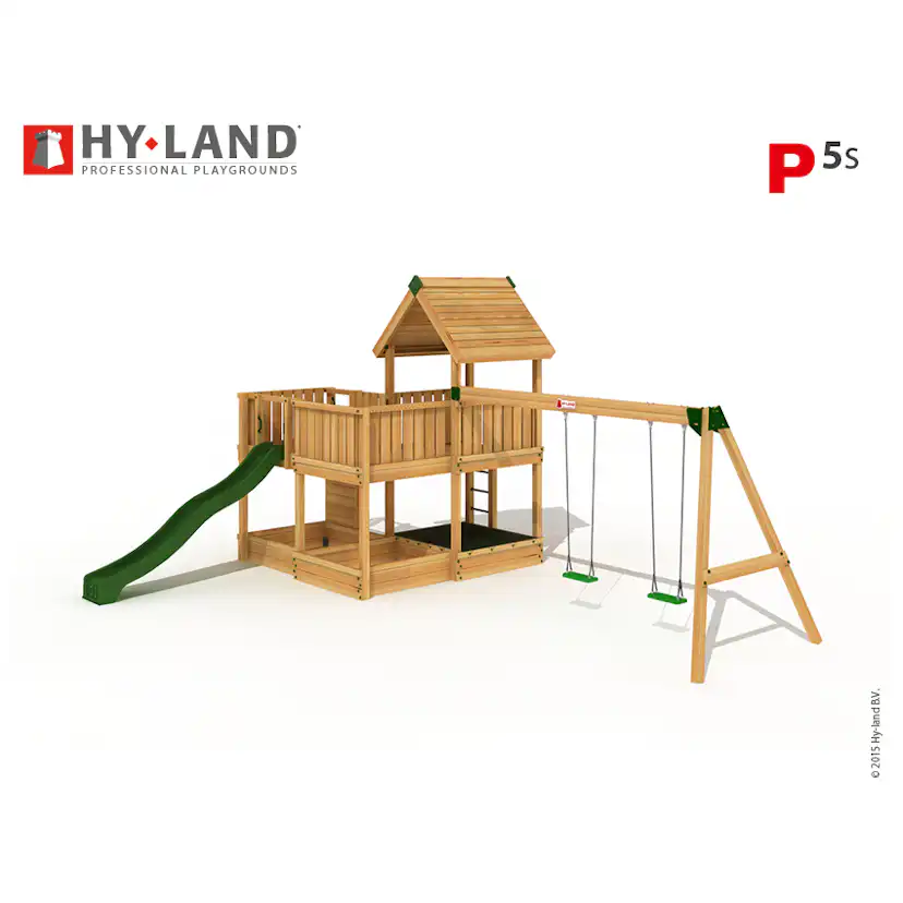 Klätterställning Hy-Land Projekt 5 + Swingmodul