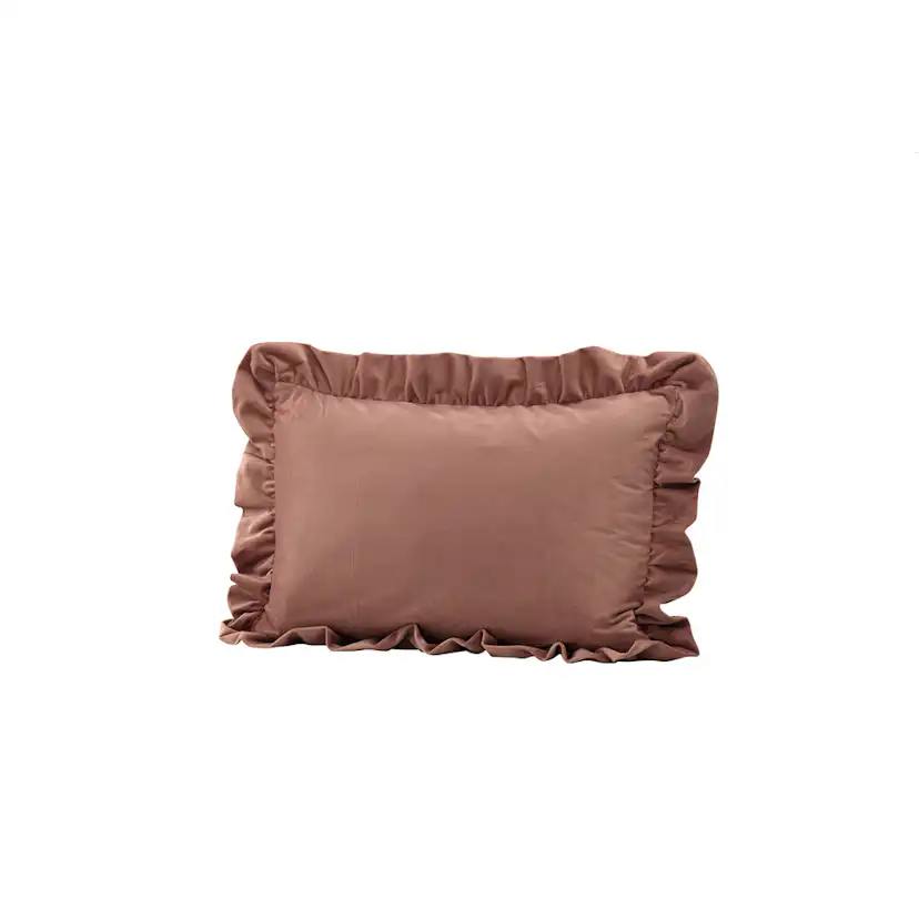 Hailey Cushion Cover Poly Velvet - Pink Rosa