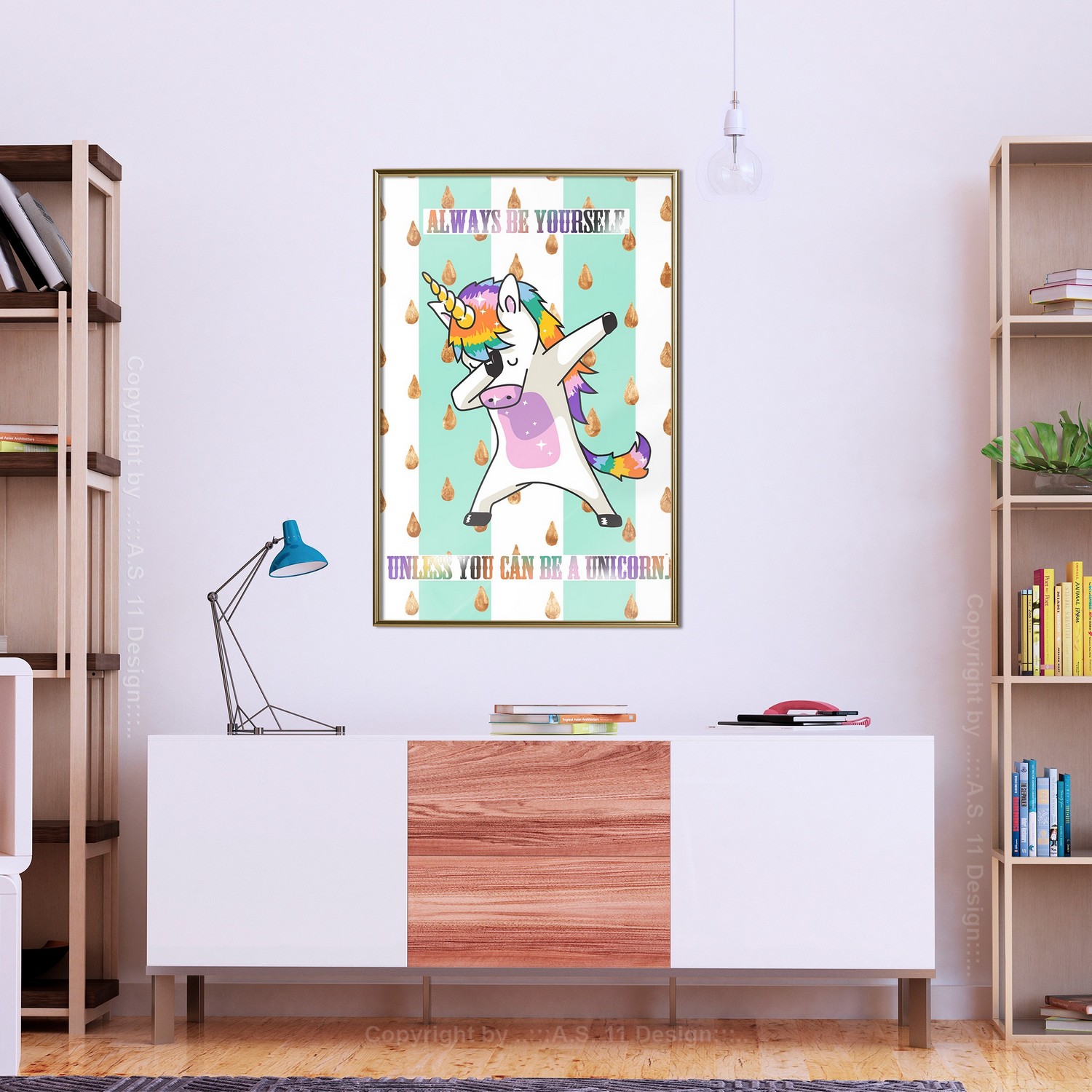 Poster Artgeist Affisch Always Be Yourself