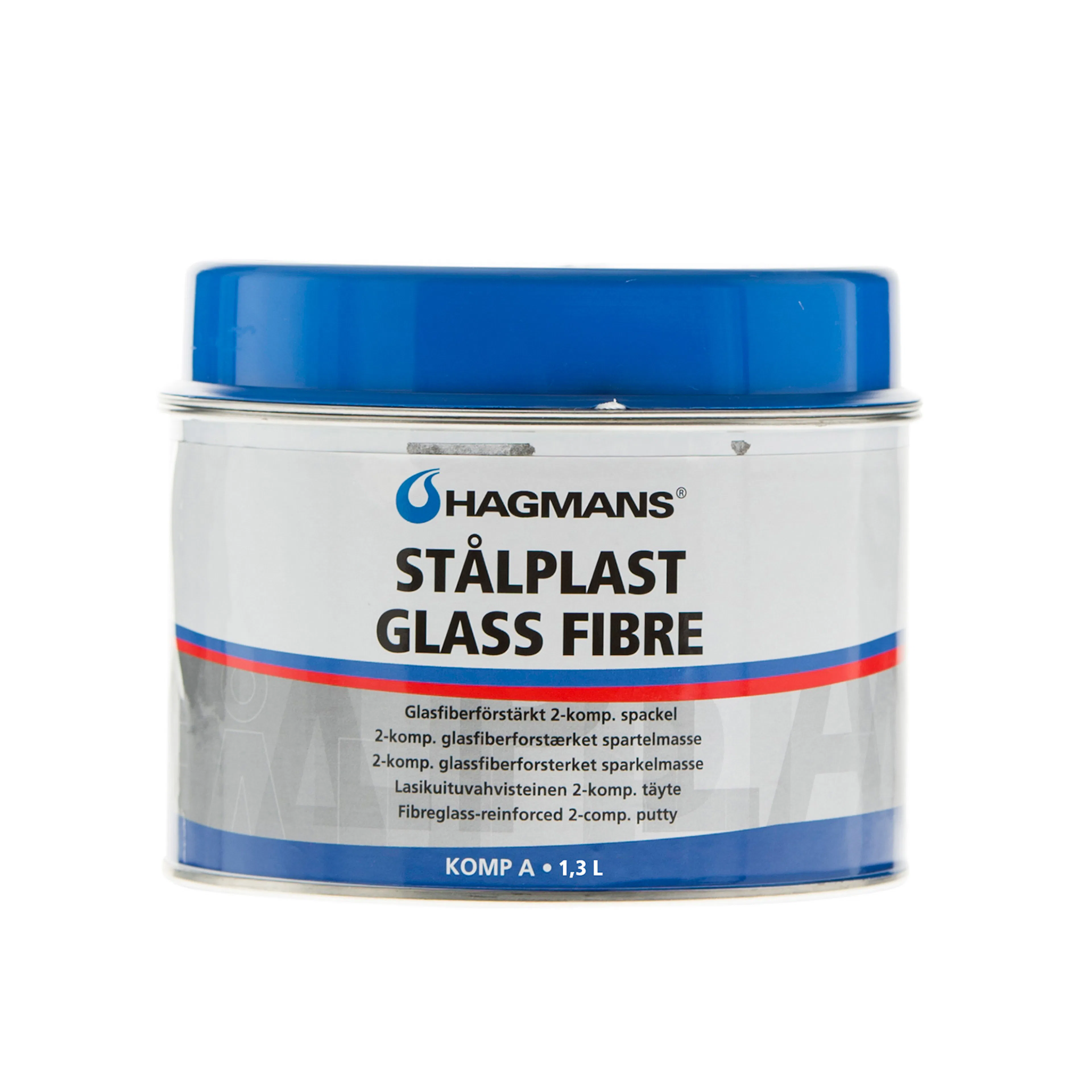 Spackel Hagmans Stålplast Glass Fibre