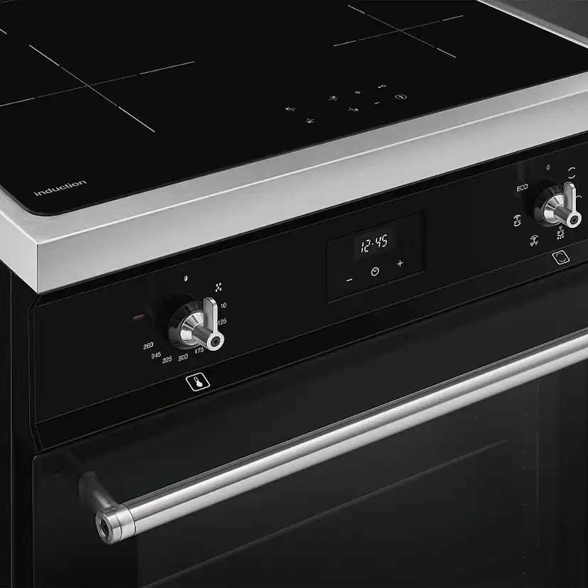 Induktionsspis Smeg C6IMMBT2 Svart Spis med Induktionshäll