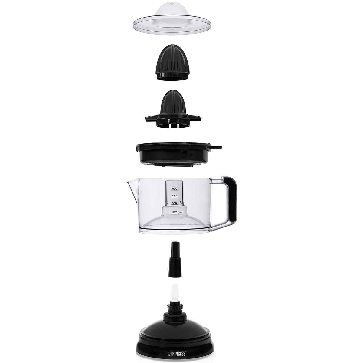 Juicepress Princess Citrus Juicer Classic Black