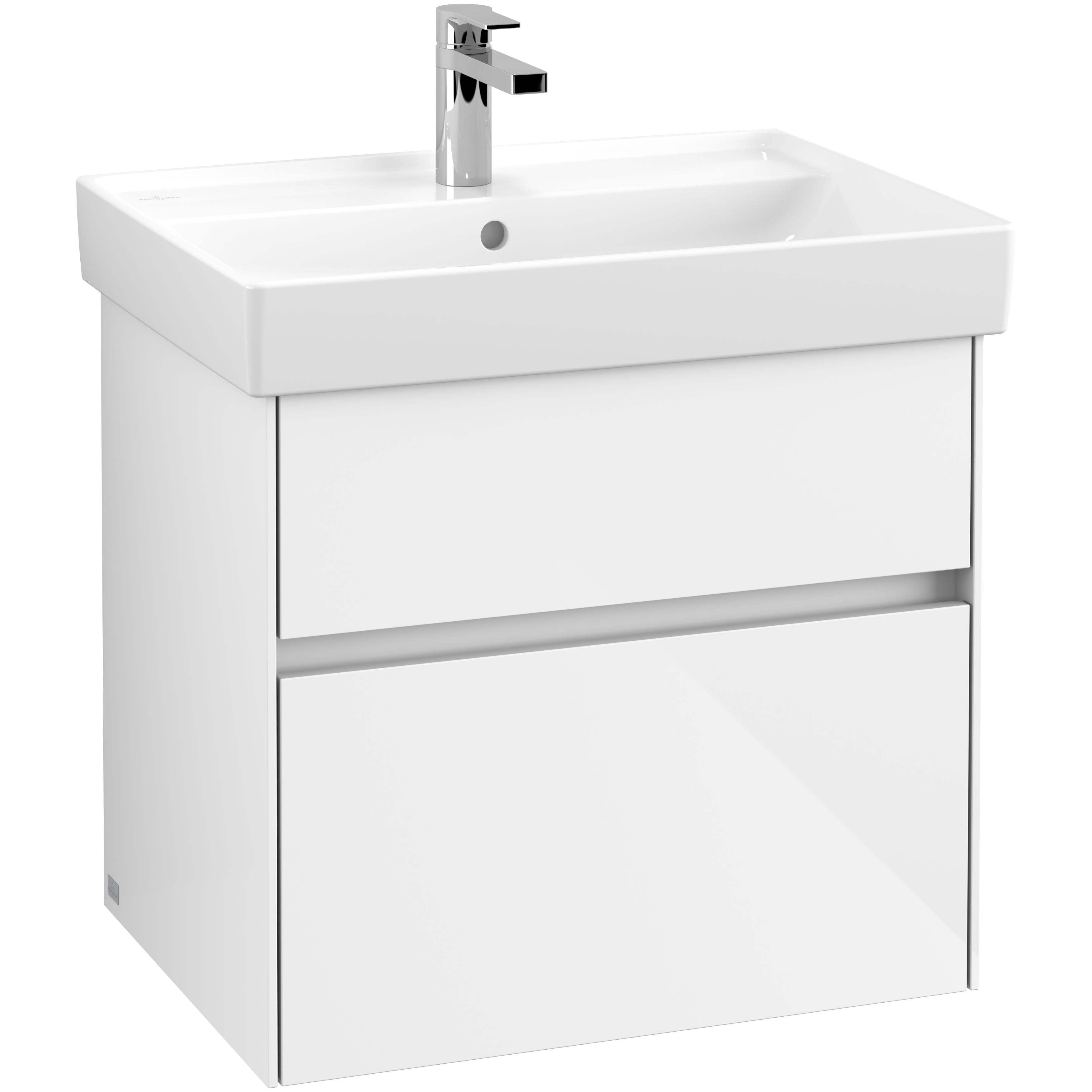 Tvättställsskåp Villeroy & Boch Collaro med 2 Lådor för Inbyggt Tvättställ