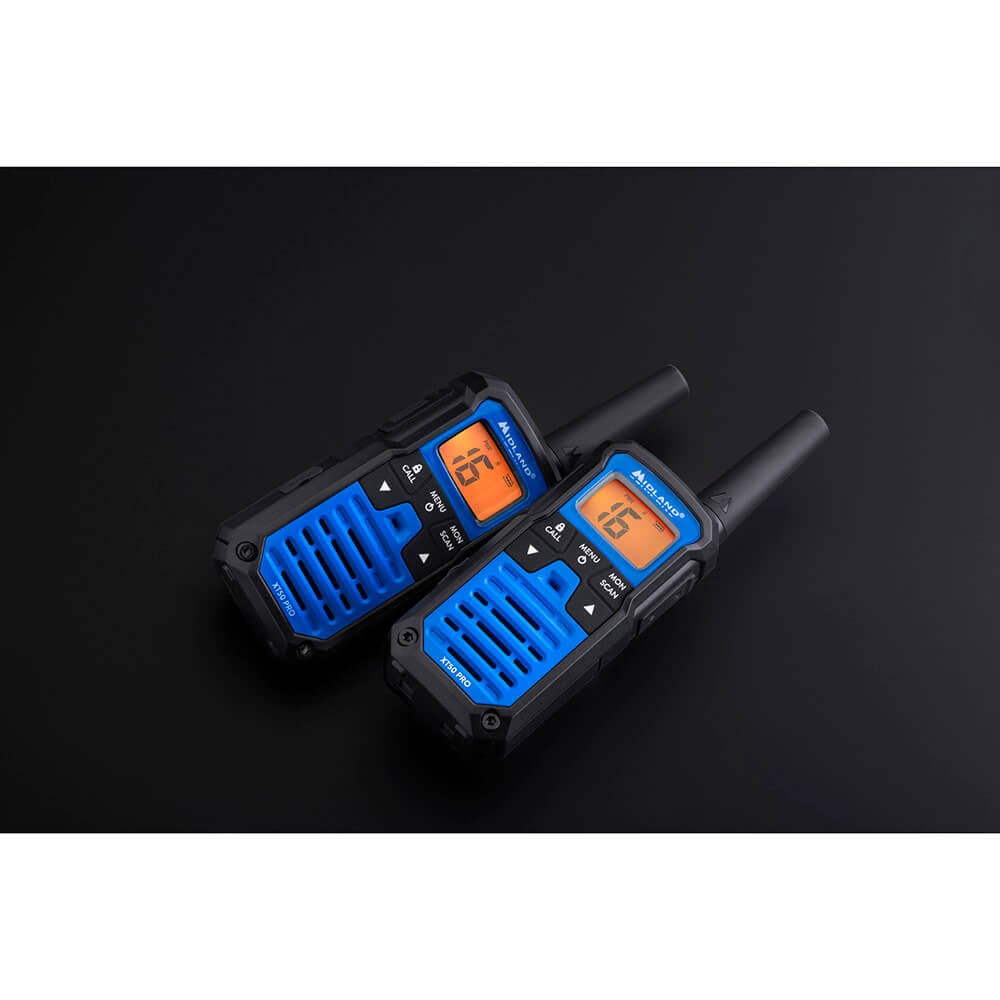 Walkie Talkie Midland XT50 Pro Duo Svart/Blå