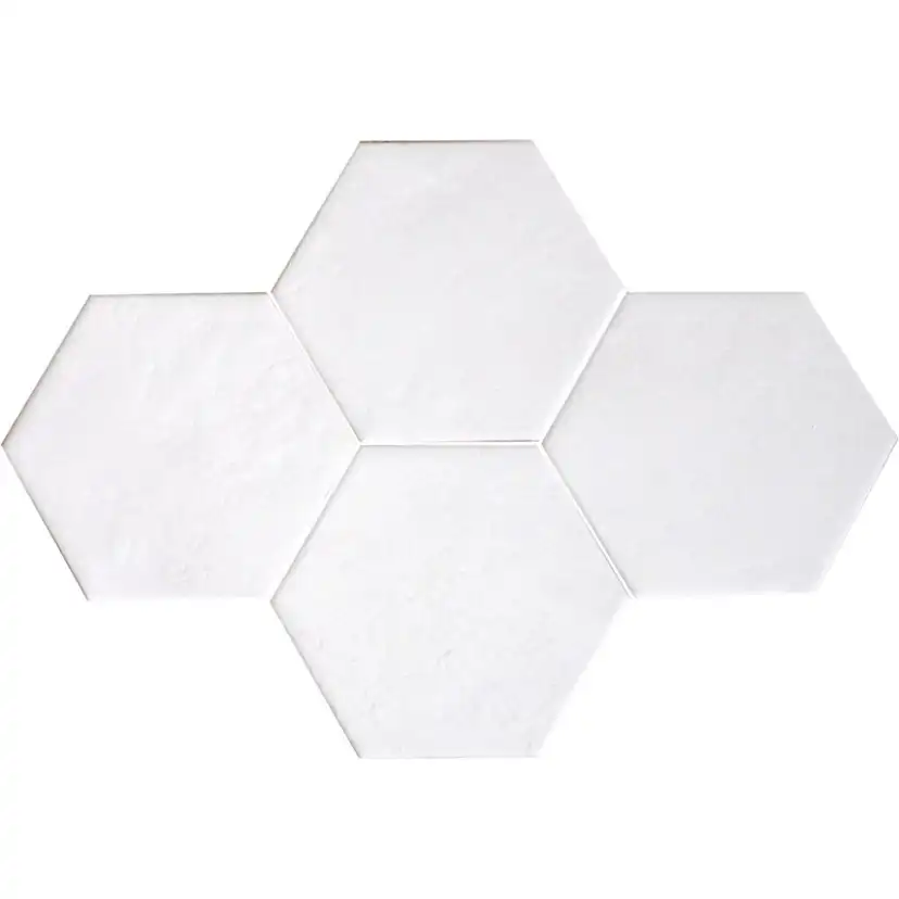 Klinker Konradssons Hexatile Blanco Vit 18x20 cm
