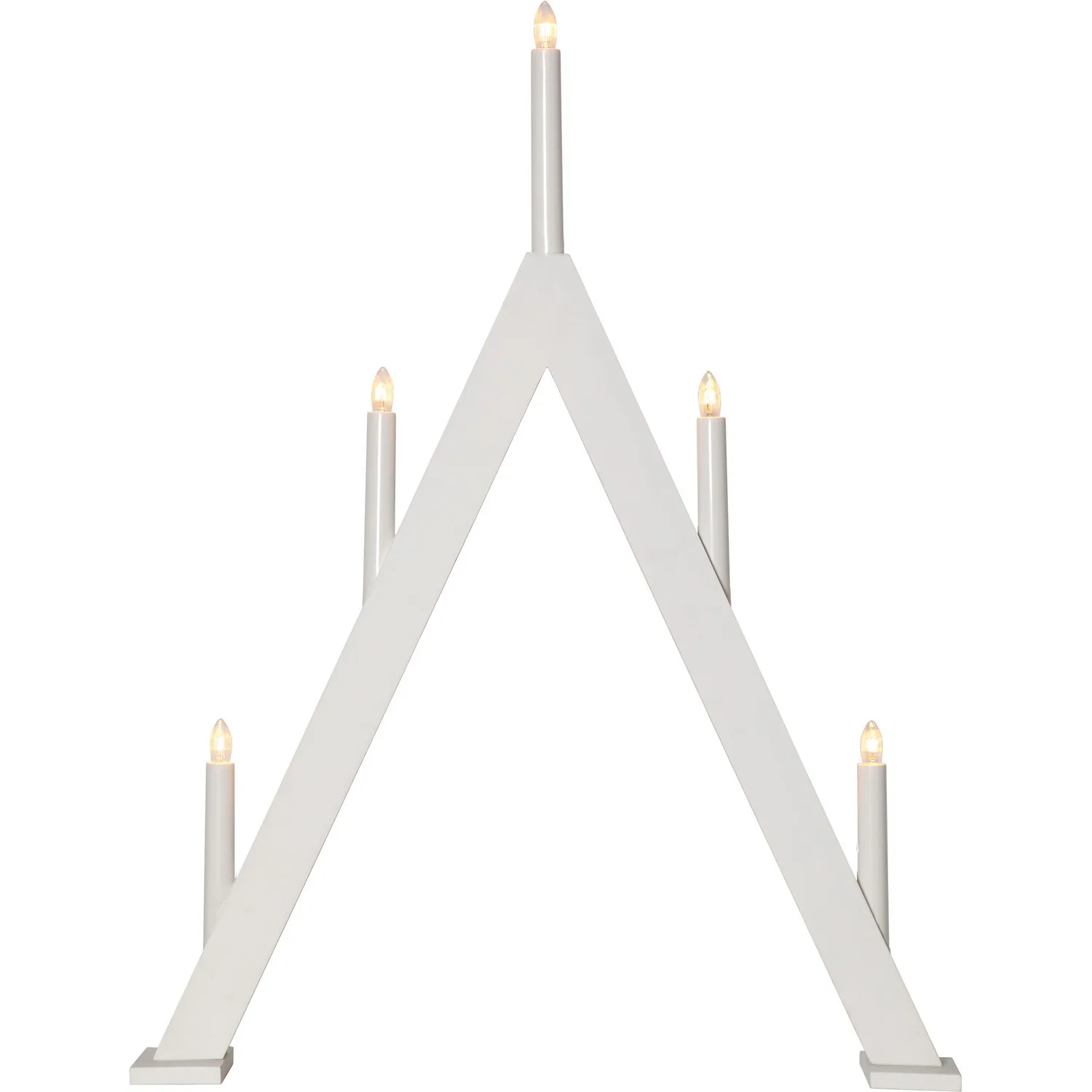 Ljusstake ALBO Vit, H: 660 mm