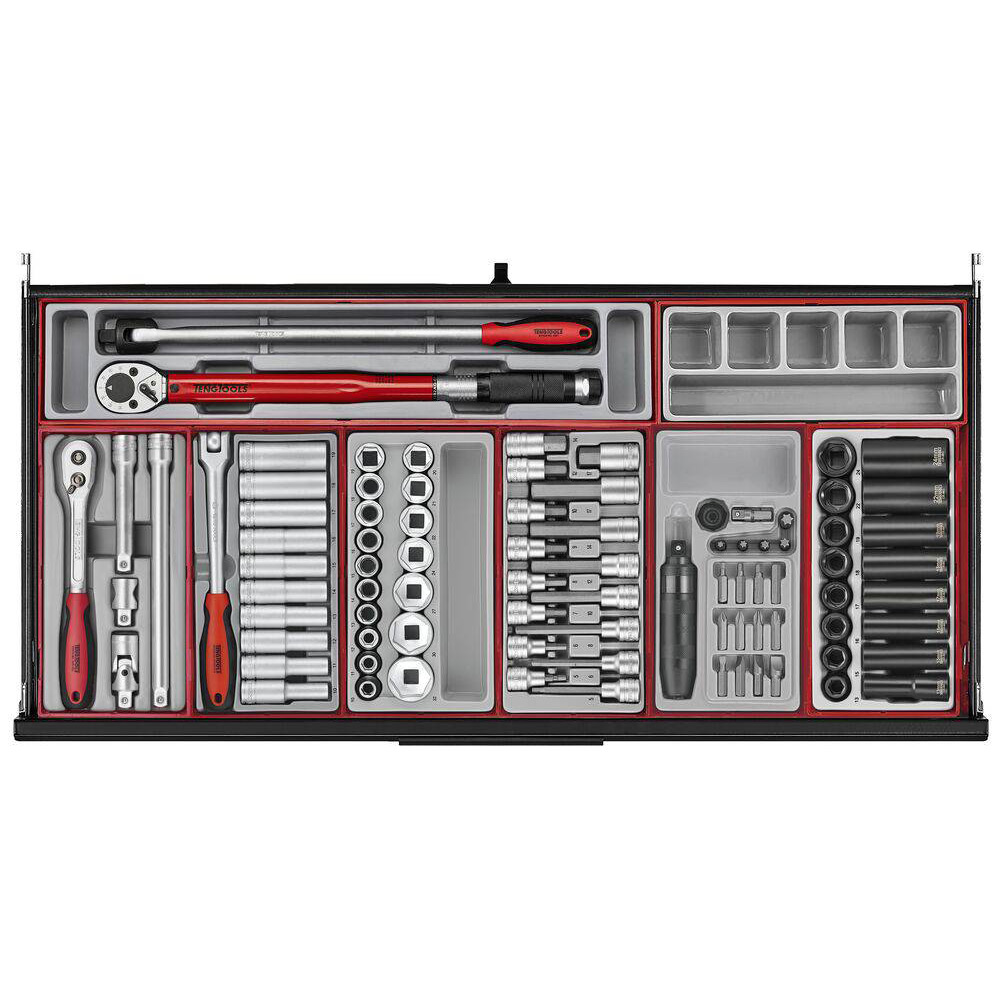 Verktygsset Teng Tools 1008 -Delar Svart
