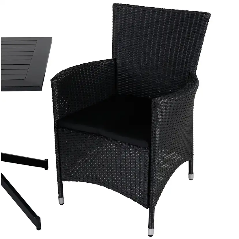 Cafégrupp Venture Home Wella med 2 Kew Matstolar