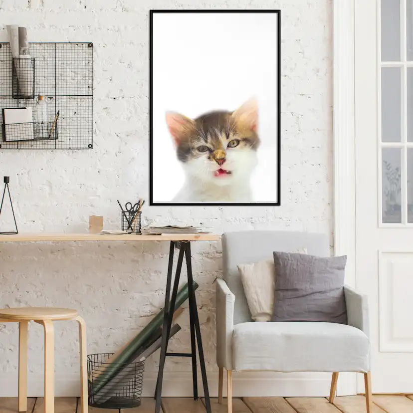 Poster Artgeist Affisch Vexed Cat