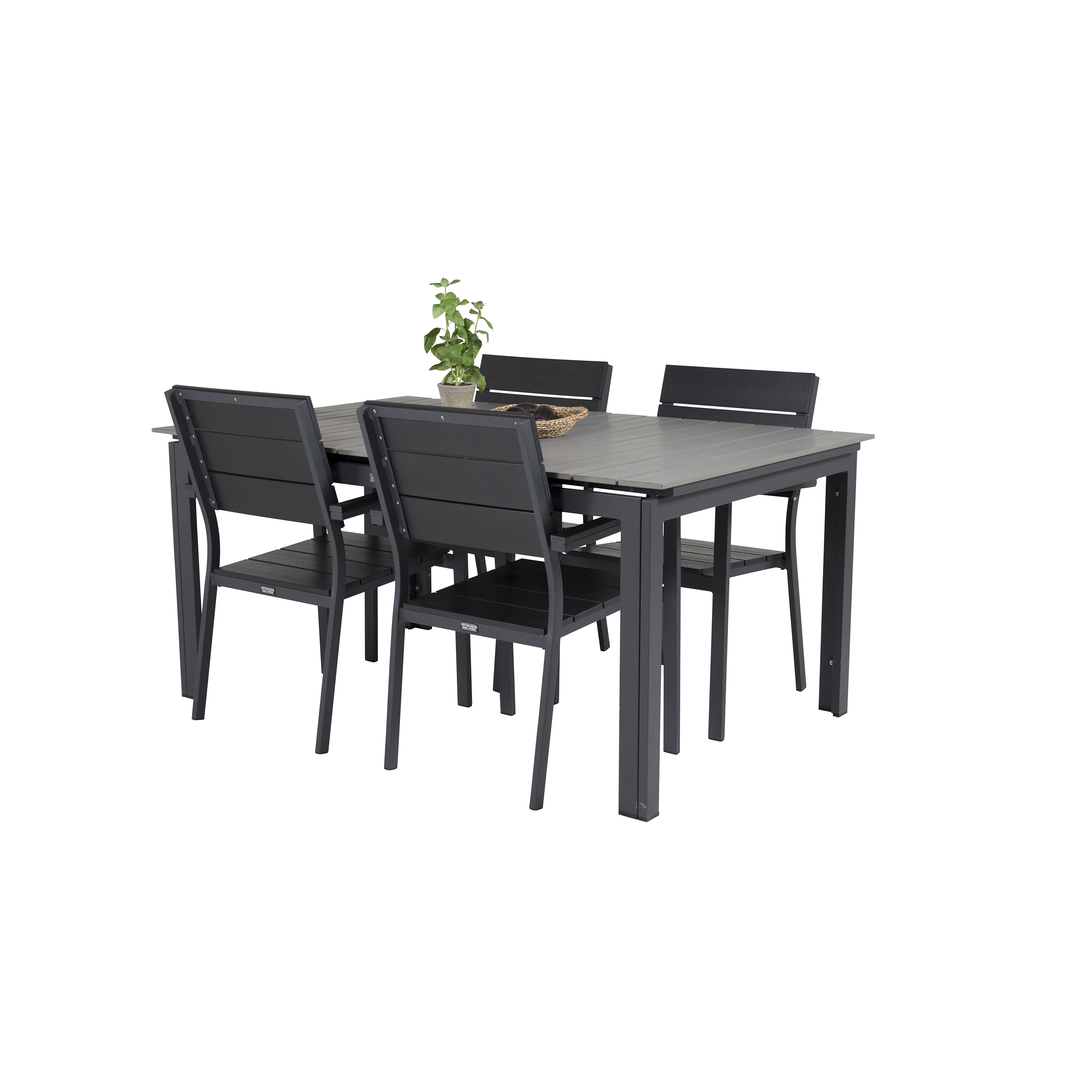 Matgrupp Venture Home Lova 160/240 med 4 Lova Stolar