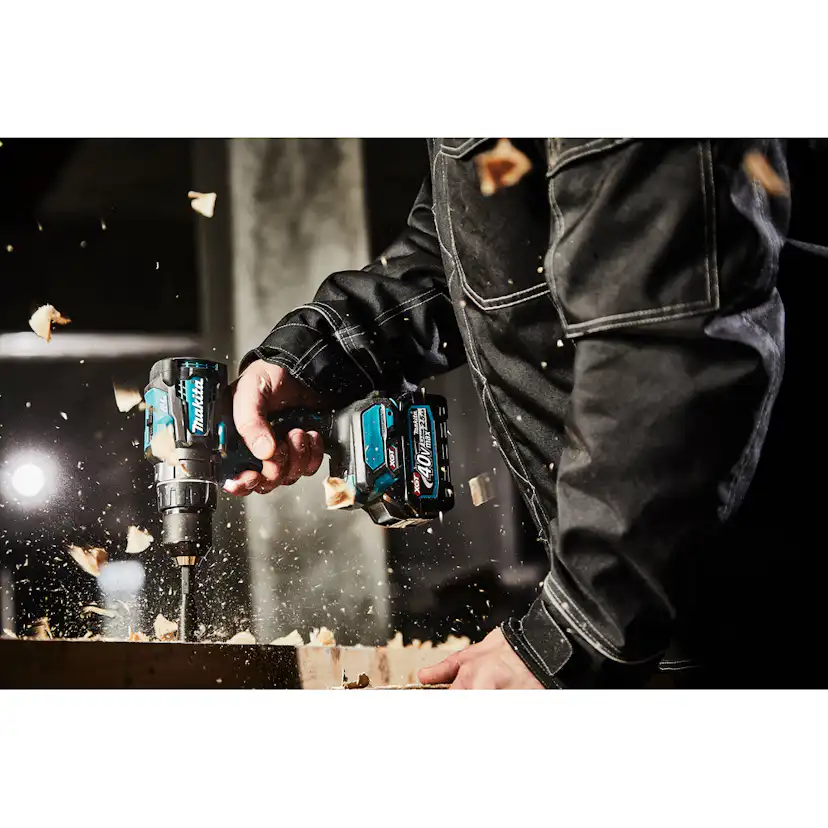 Borrskruvdragare Makita DF001GM201 40V med Batteri och Laddare