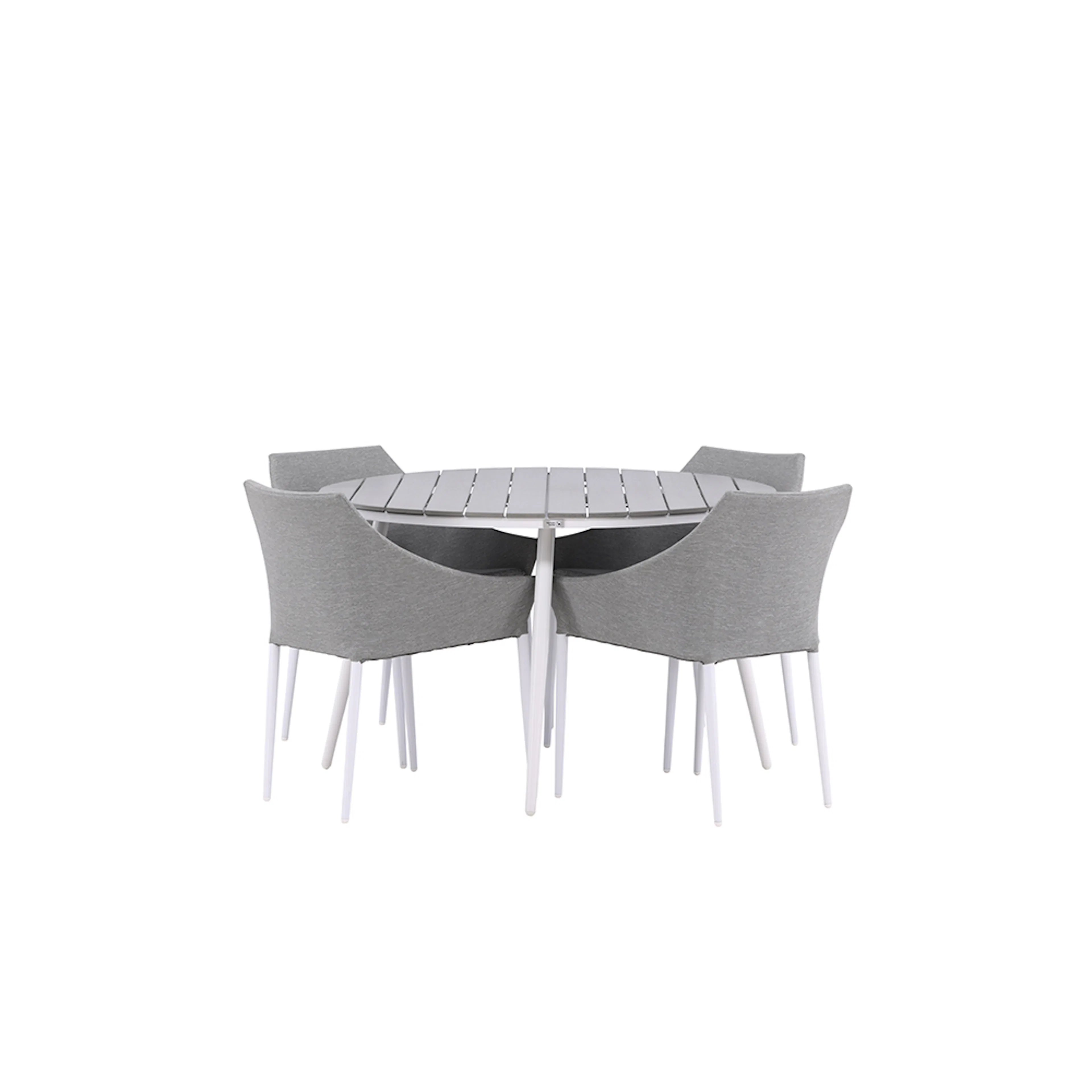 Matgrupp Venture Home Break Ø120 cm med 4 Spoga Stolar