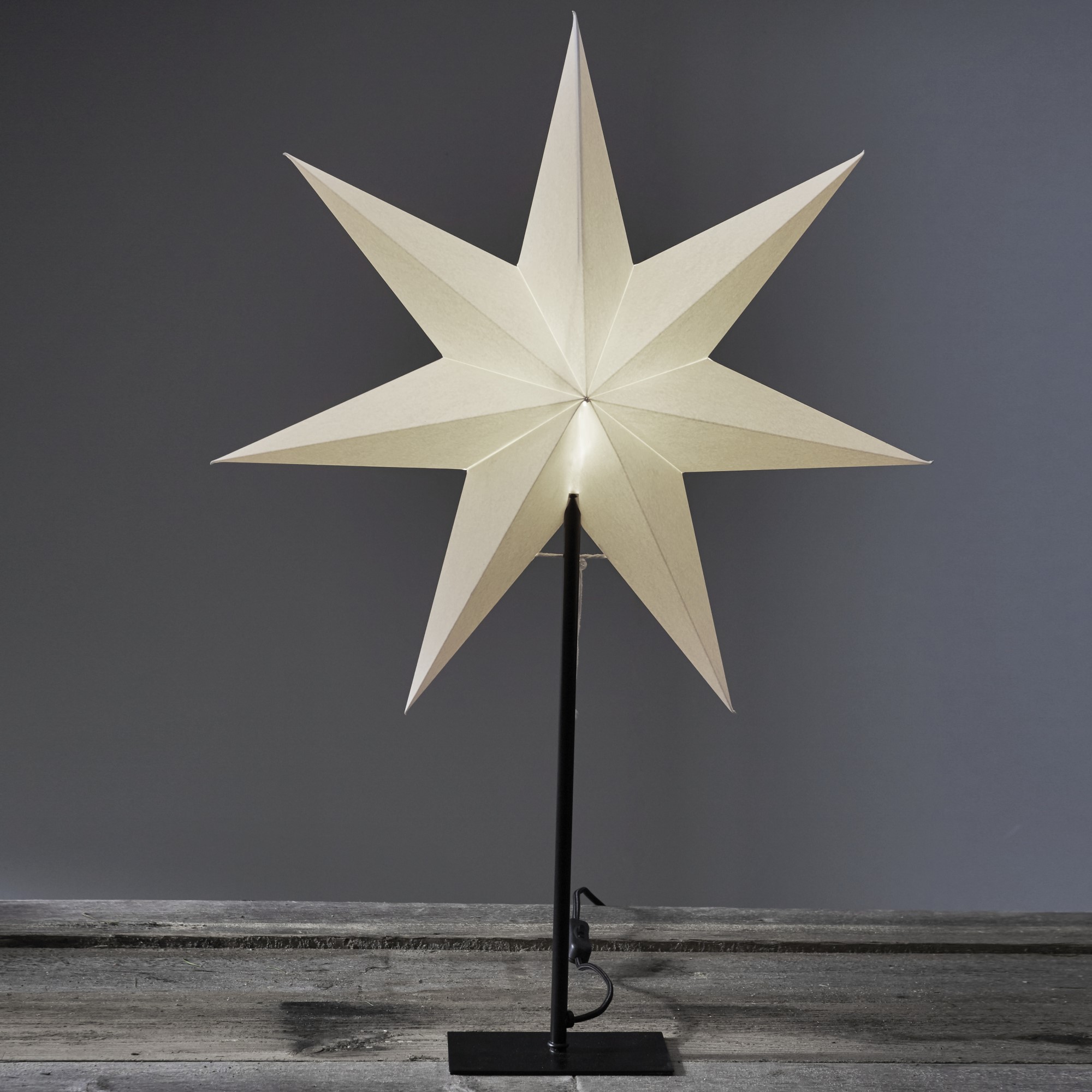 Adventsstjärna Star Trading Frozen Stående