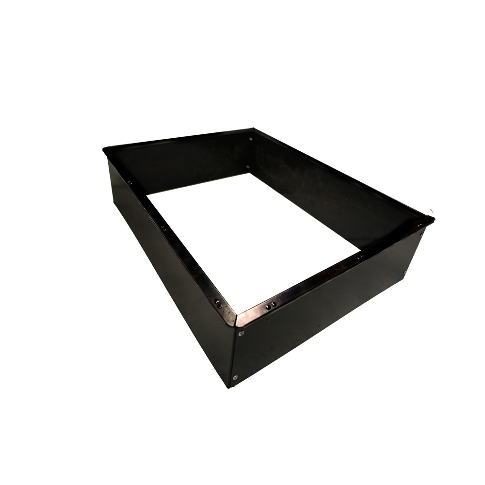 Odla Snigelkant halvpallskrage 80x60 cm svart Svart