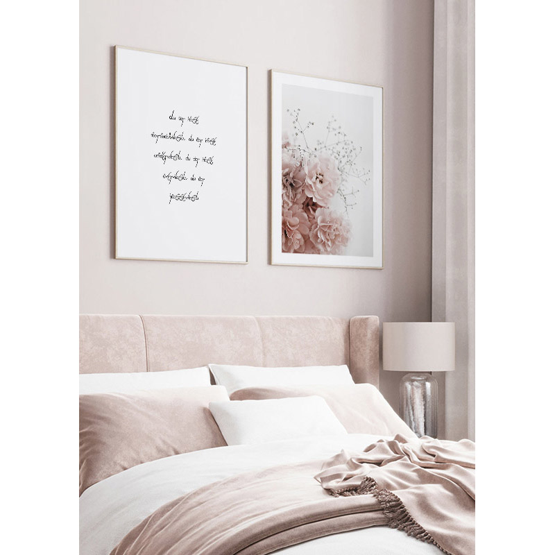 Poster Gallerix Roses In Pink