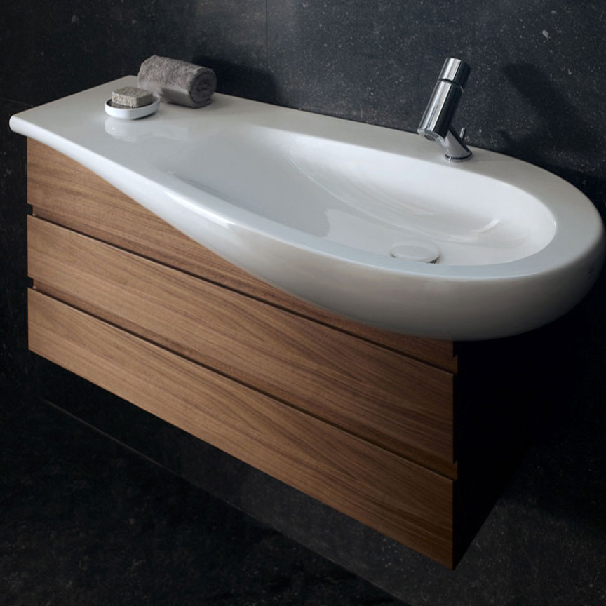 Tvättställ Laufen Il Bagno Alessi One Tuna 814971 1600 mm