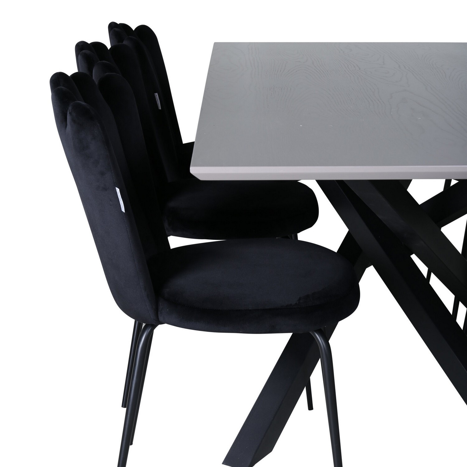 Matgrupp Venture Home Piata med 6 Limhamn Light Stolar