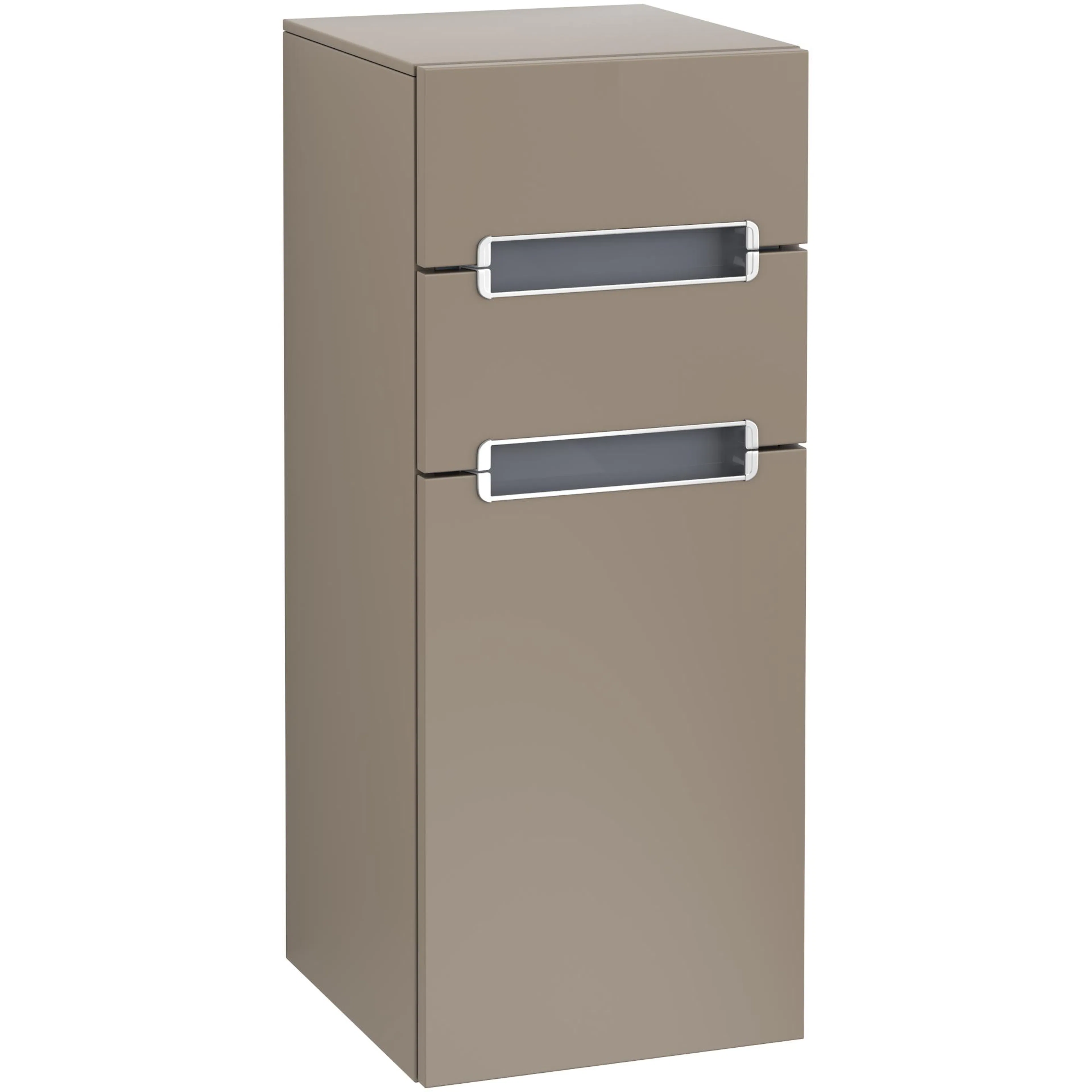 Väggskåp Villeroy & Boch Subway 2.0 med 2 Lådor och 1 Dörr 356 mm