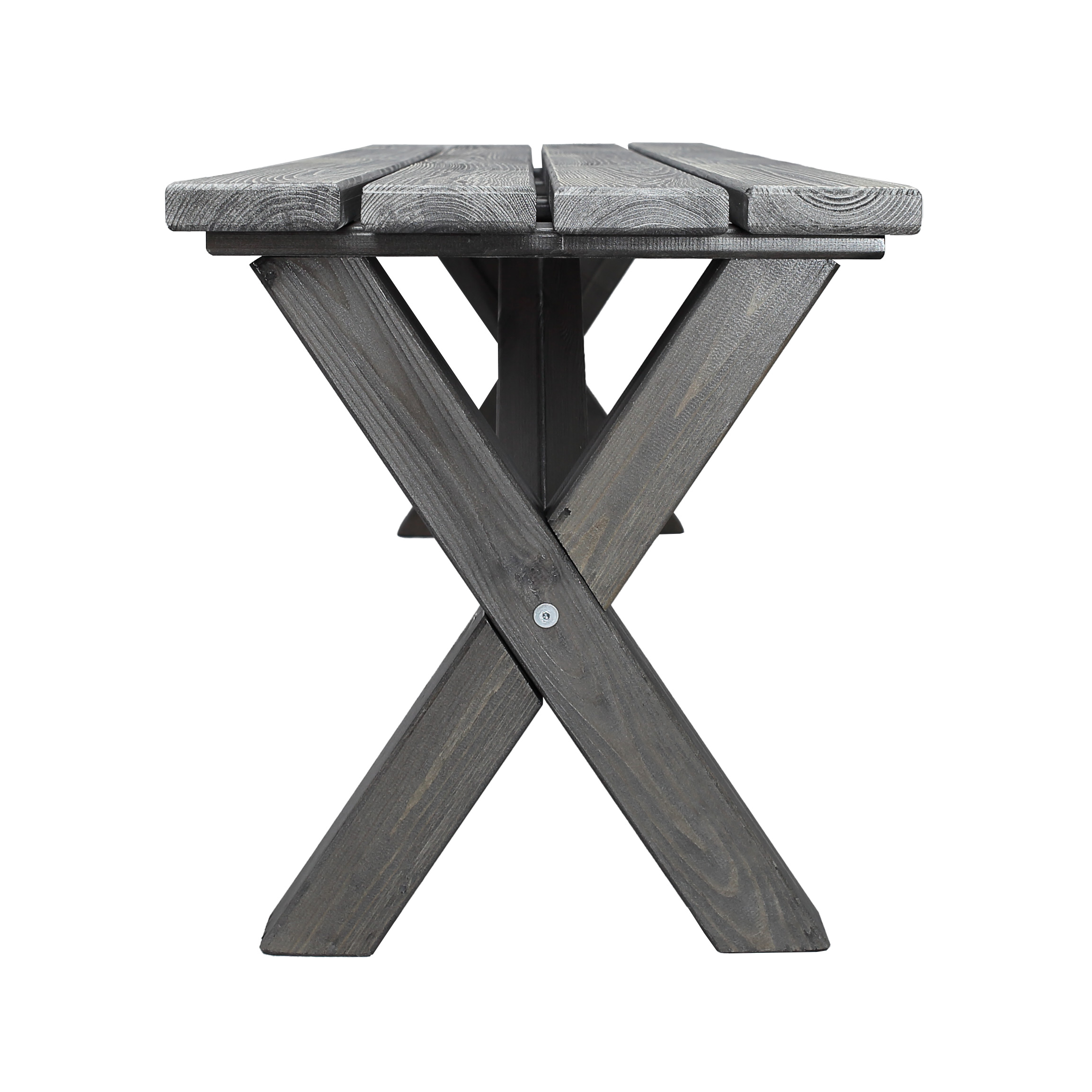 SCOTTSDALE bench 140 Grå, 1400 mm