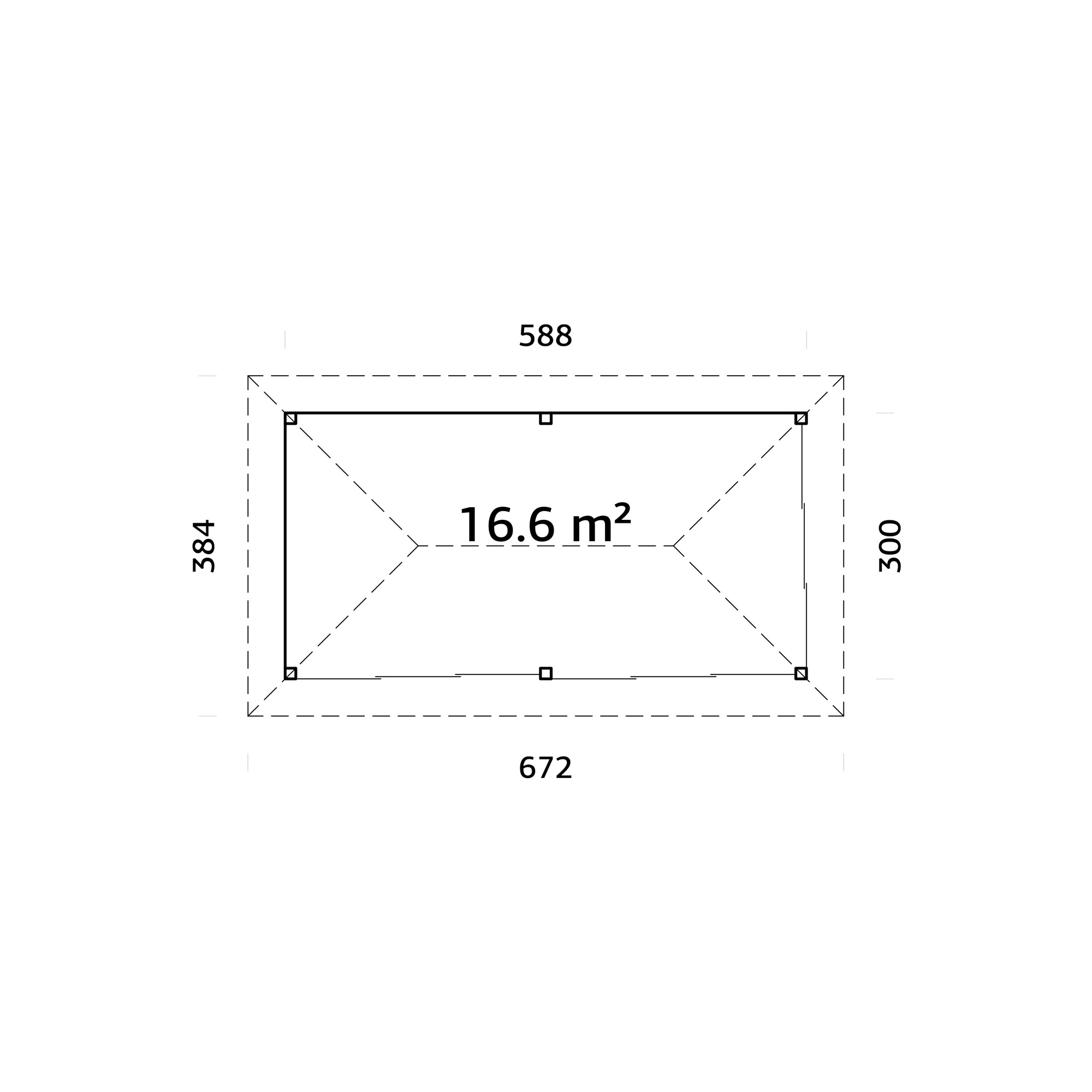 Uterum Palmako Bianca 16,6 m2 Set 202 Slide