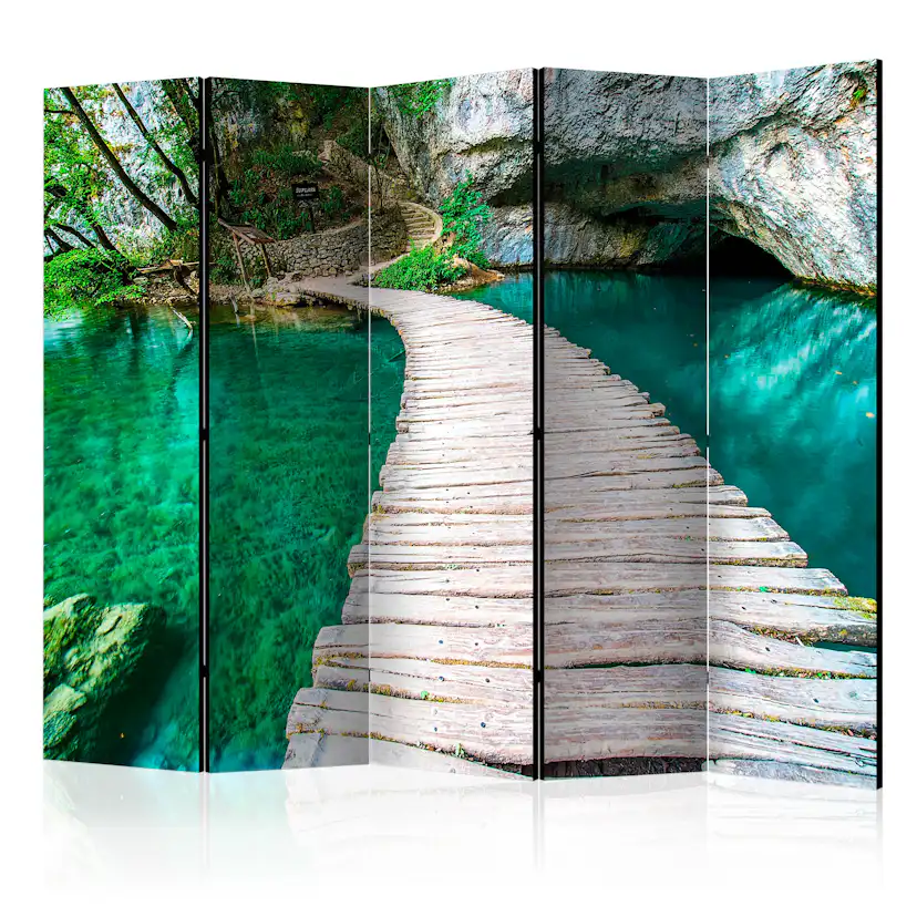 Rumsavdelare Skärmvägg Arkiio Plitvice Lakes National Park Croatia II 225x172 cm