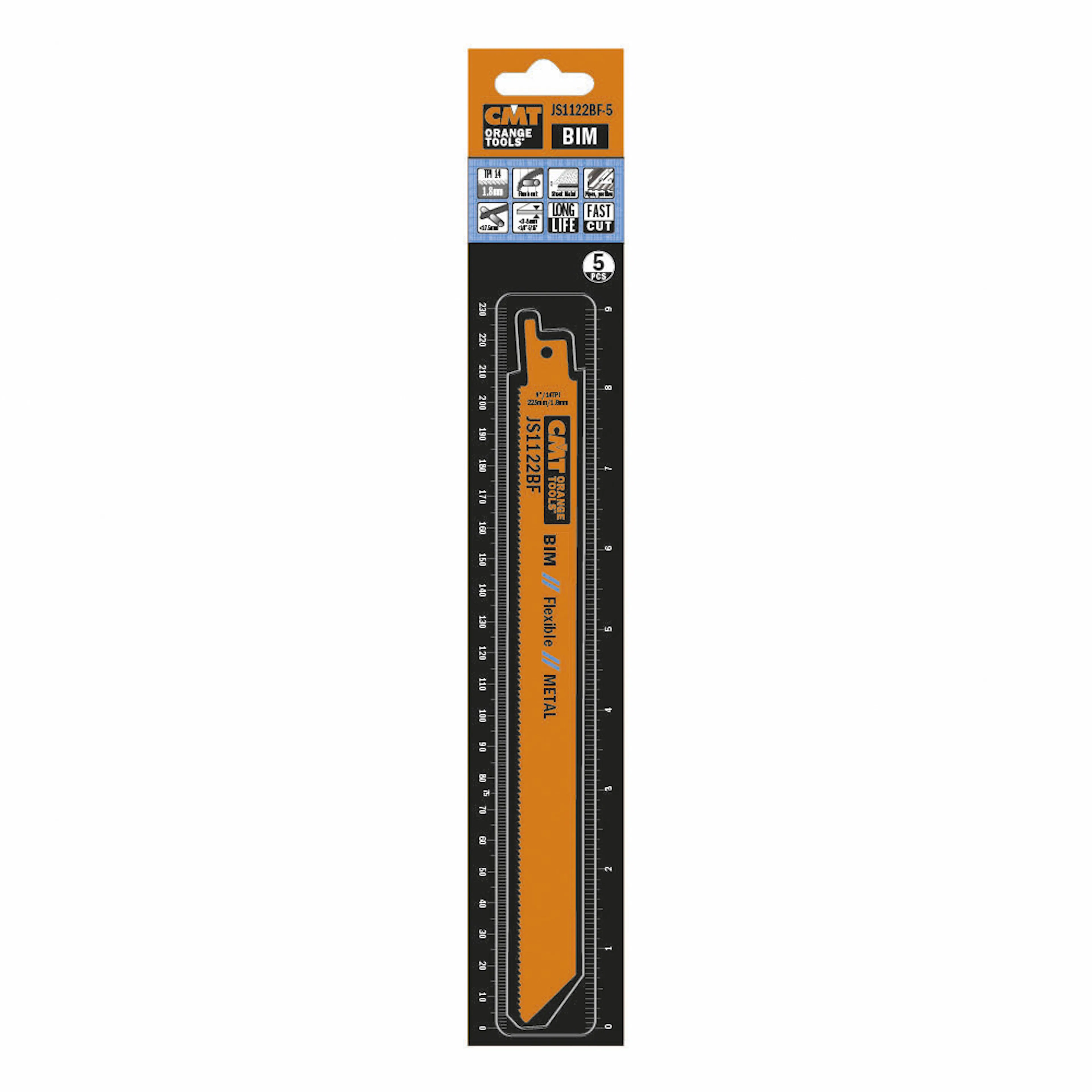 Tigersågblad CMT Orange Tools Metall BIM Flex 2225 mm