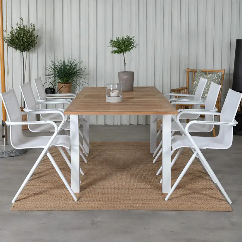 Matgrupp Venture Home Pave med 6 Act Stolar L: 152 cm